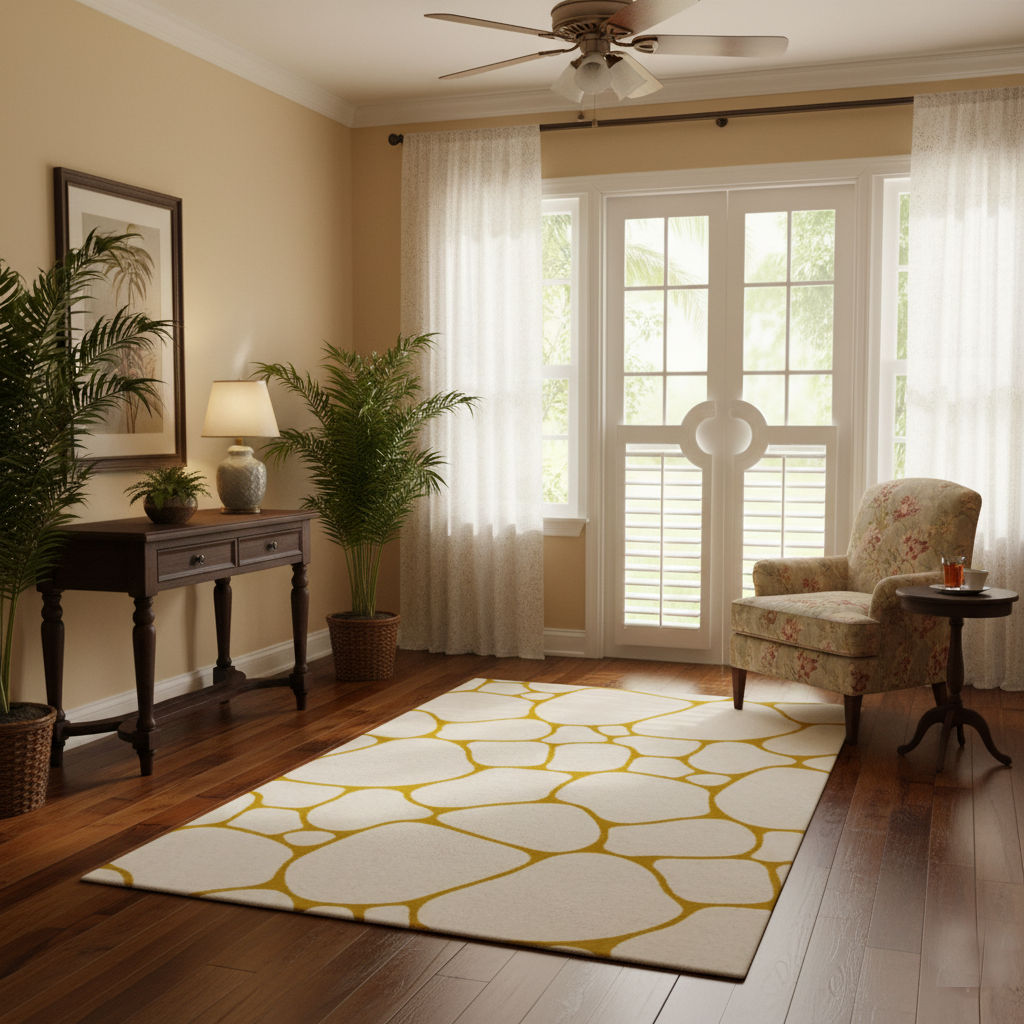 KOR - Hand Tufted Geometric Carpet